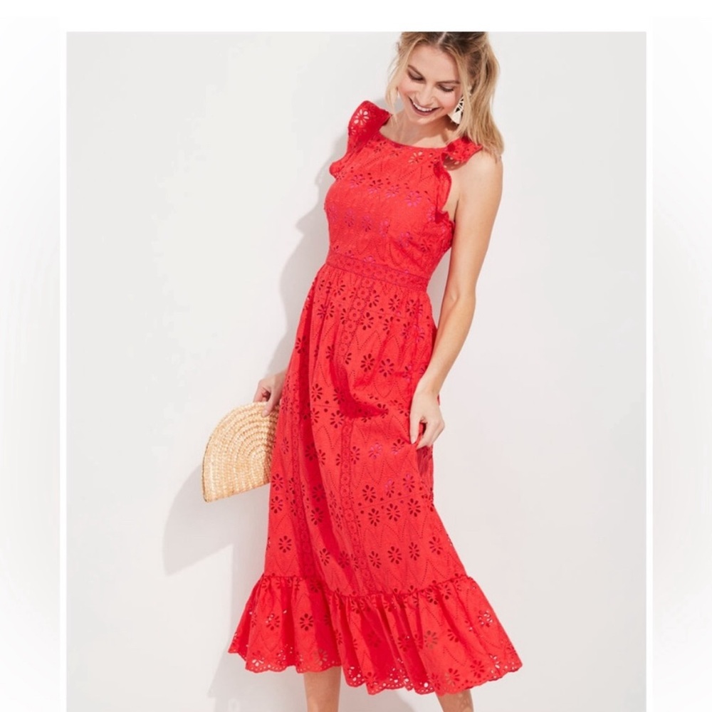 Adorable lipstick rep Vineyard Vines size 16